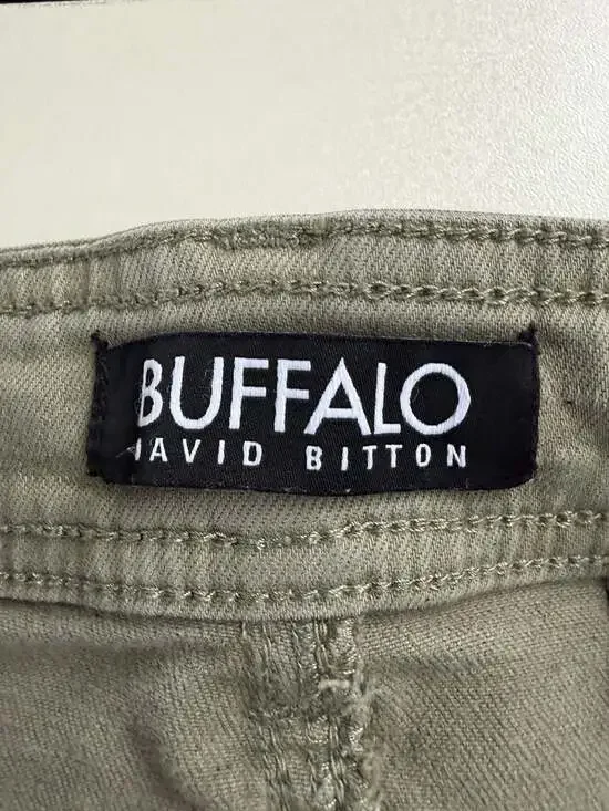 Buffalo David Bitton Womens Green Mid Rise Jean Size 16 - Picture 7 of 9